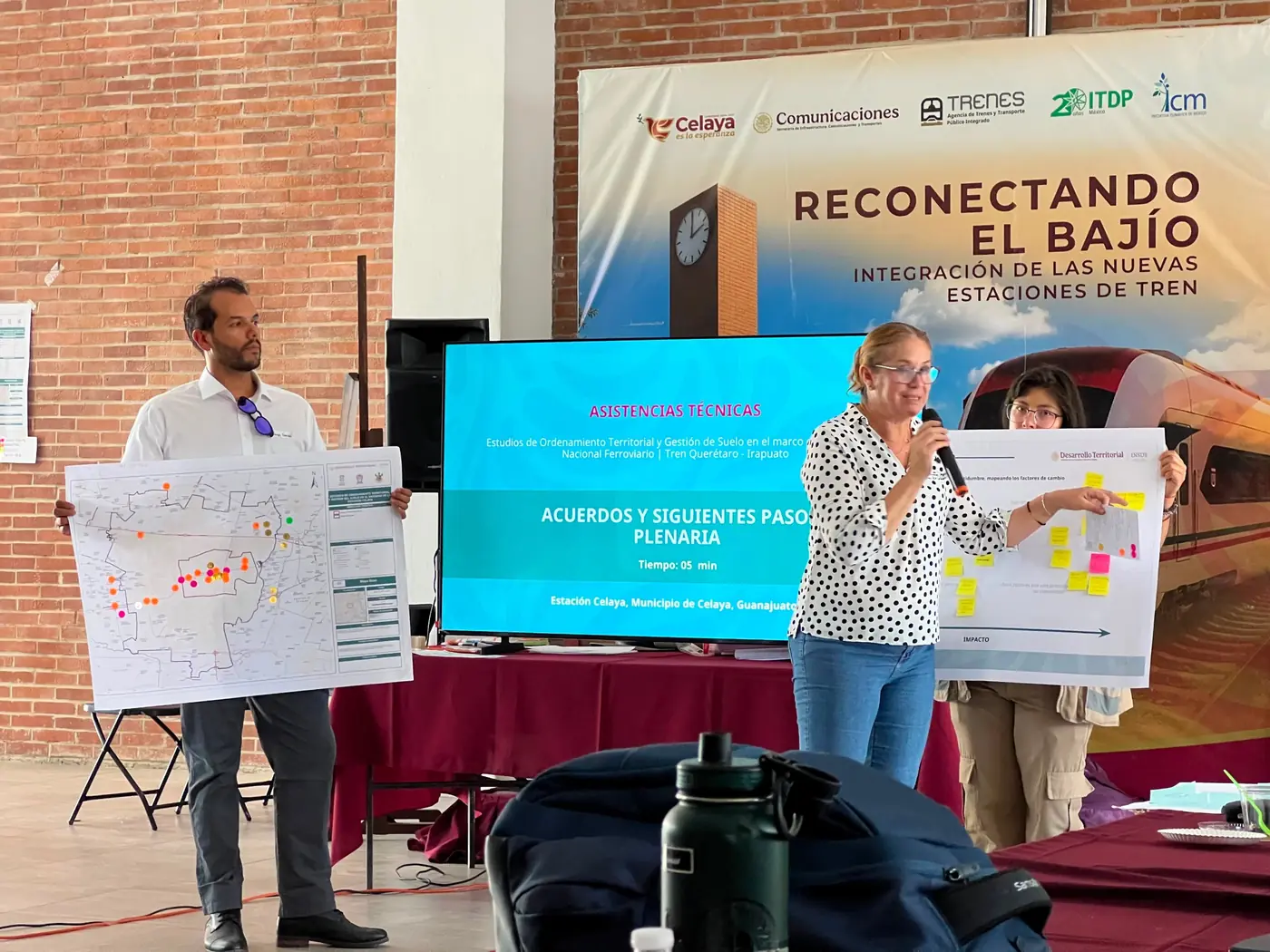Mesa de trabajo «Reconectando el Bajío»: integración de las nuevas estaciones de tren