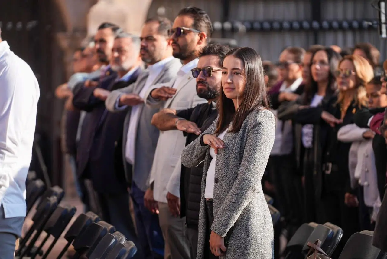 Participación en ceremonia oficial